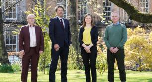 L-R: Paddy Burns, Chris van der Kuyl, Jill Arnold, David Ovens (pic credit Stewart Attwood)